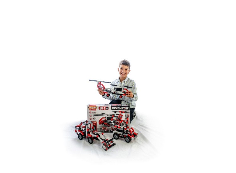 Конструктор Engino Набор из 90 моделей с мотором — картинка 17