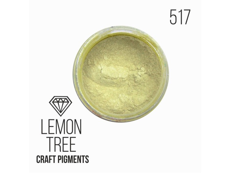 Пигмент минеральный лимонное дерево (Lemon Tree) 10 мл, CraftPigments