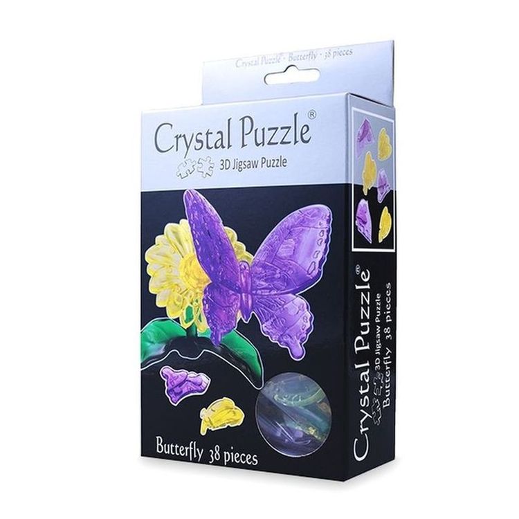 3D Головоломка «БАБОЧКА», Crystal Puzzle — картинка 2