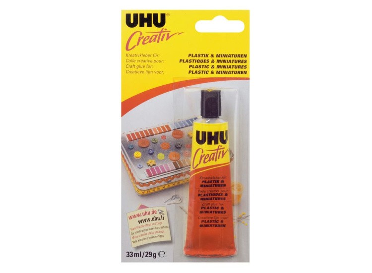 Клей UHU Creativ для пластиков и миниатюр