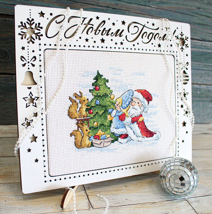 Набор для вышивания «Праздничная ёлка» — картинка 3