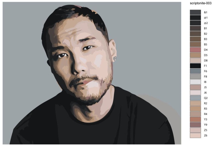 Картина по номерам «Скриптонит 3» — картинка 2