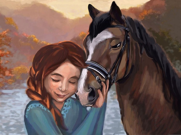 Алмазная вышивка «Верный друг» — картинка 2