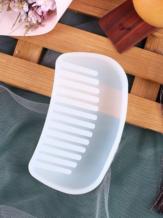 Силиконовый молд Epoxy Master расческа, 9,5х5 см — картинка 3