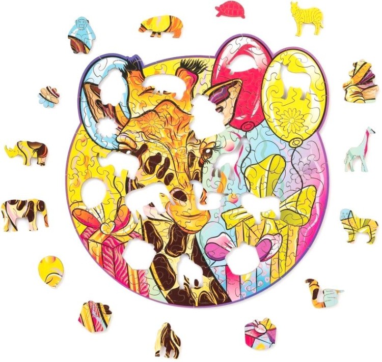 Деревянный пазл Wood Trick «Грациозный Жираф» — картинка 2