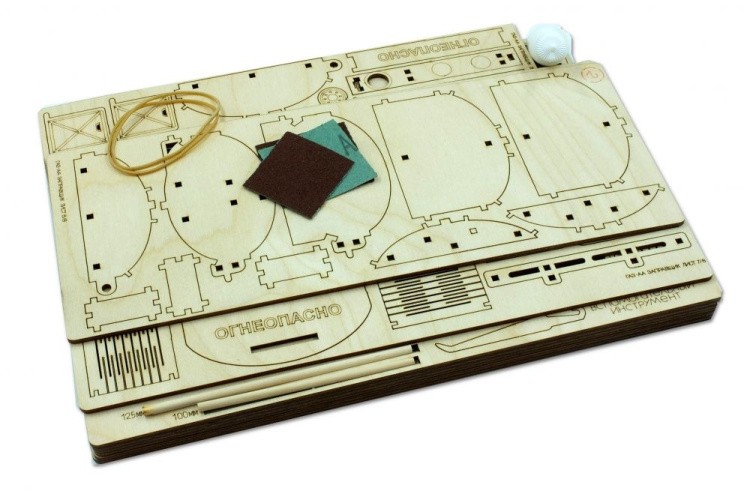 Конструктор из дерева «Грузовик Полуторка Заправщик», Lemmo — картинка 7