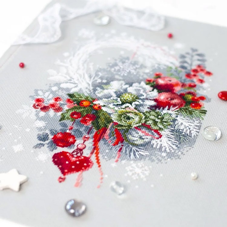 Набор для вышивания «Зимний каприз» — картинка 2