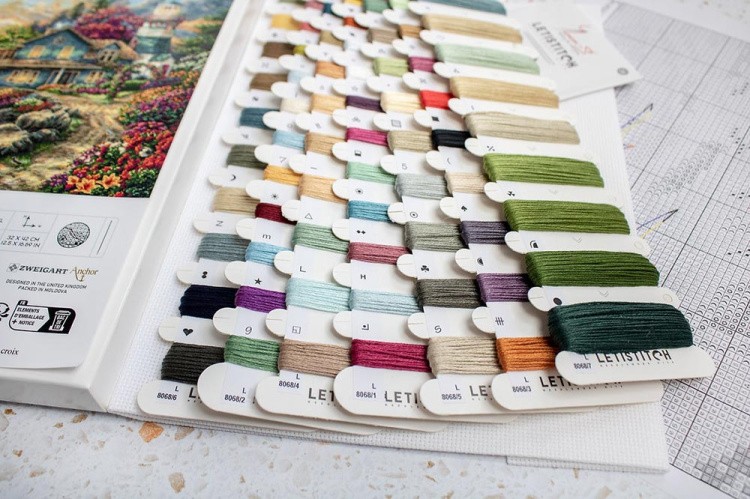 Набор для вышивания «Sunrise by the Sea (Восход солнца у моря)» — картинка 5