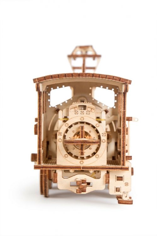 Конструктор из дерева «Локомотив R17 с рельсами», Wood Trick — картинка 6