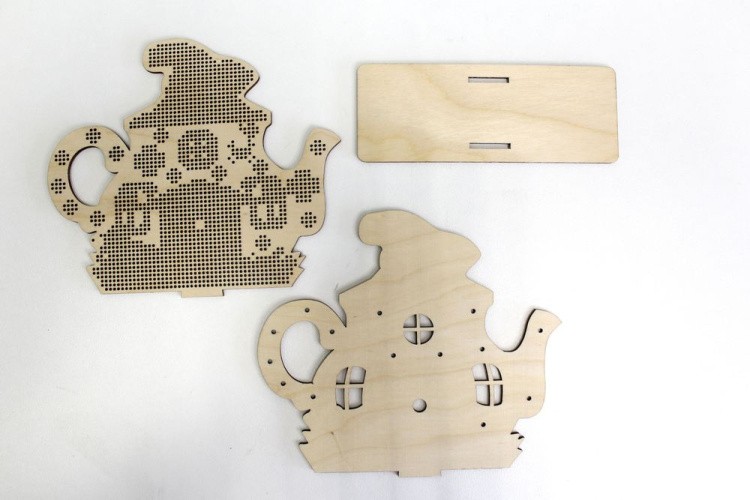 Набор для вышивания «Салфетница. Сказочный дом» — картинка 4