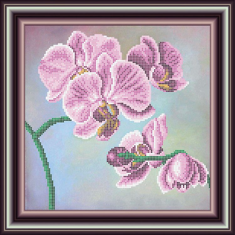 Рисунок на ткани «Орхидея»