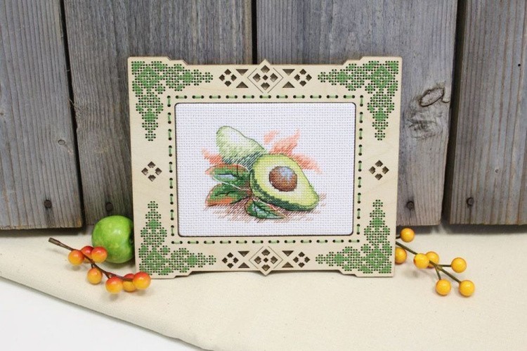 Набор для вышивания «Спелое авокадо» — картинка 3