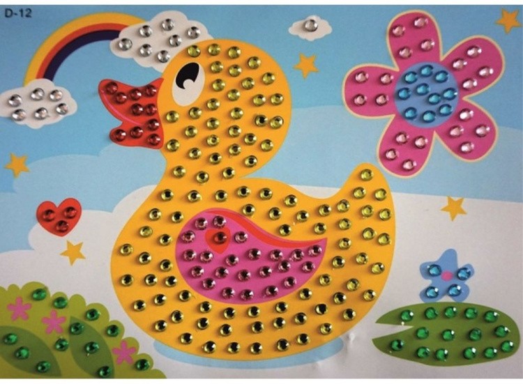 Мозаика из стикеров «Утенок» — картинка 2