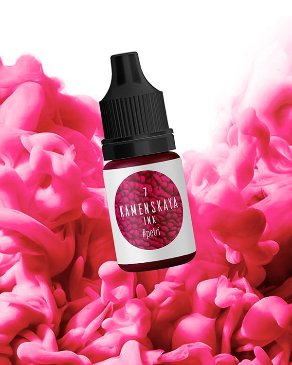 Краска для Петри Petri 7 Фуксия 5 мл, Kamenskaya Ink — картинка 2