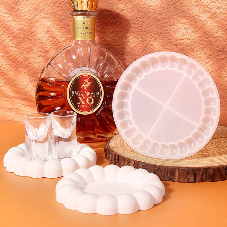 Силиконовый молд - Ретро-коастер, d14см 1 шт. — картинка 5