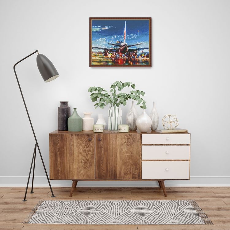 Алмазная вышивка «Взлетная полоса» — картинка 5