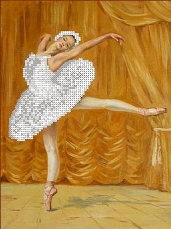 Рисунок на ткани К Балеринка (БЛАГОВЕСТ, арт. К) купить по цене руб. в Новосибирске