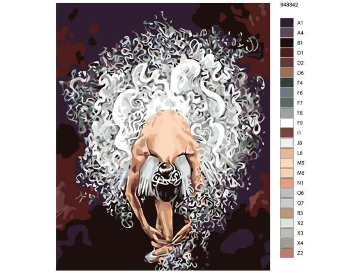 Картина по номерам «Поклон» — картинка 2