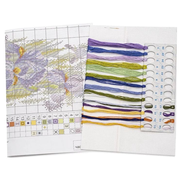 Набор для вышивания «Воздушный ирис» — картинка 2