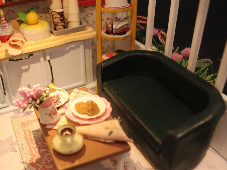 Набор для создания миниатюры (румбокс) «Кондитерская» — картинка 9