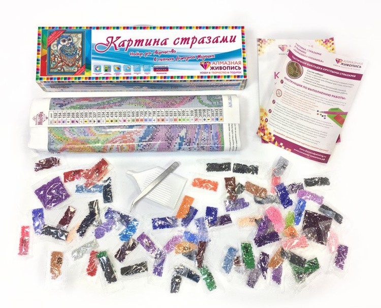 Алмазная вышивка «Совушка» — картинка 3