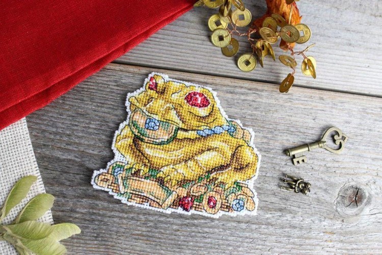 Набор для вышивания «Денежная жаба» — картинка 5