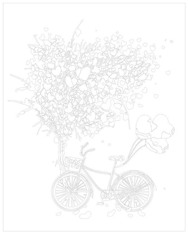 Картина по номерам «Любовь повсюду» — картинка 3