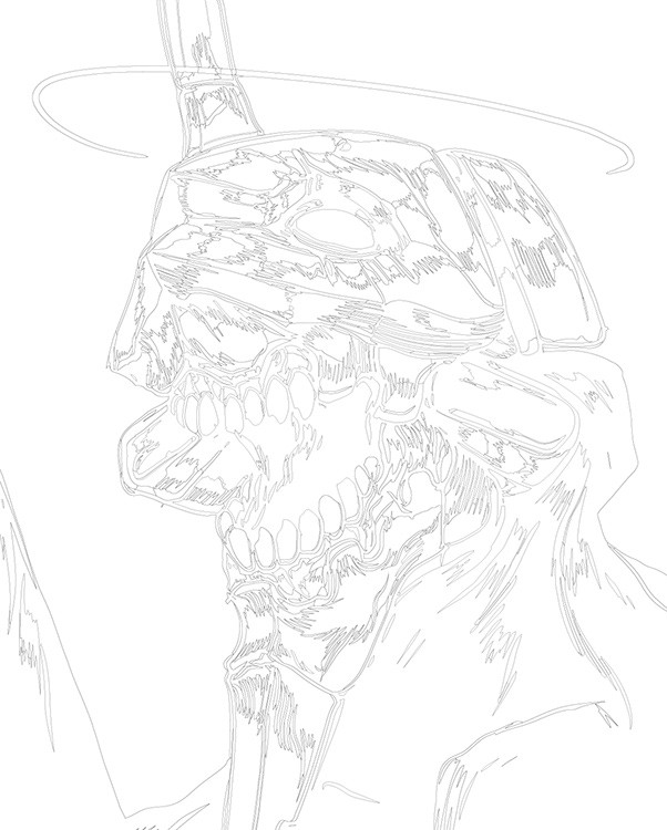 Картина по номерам «Evangelion Евангелион: Робот Ева» — картинка 3