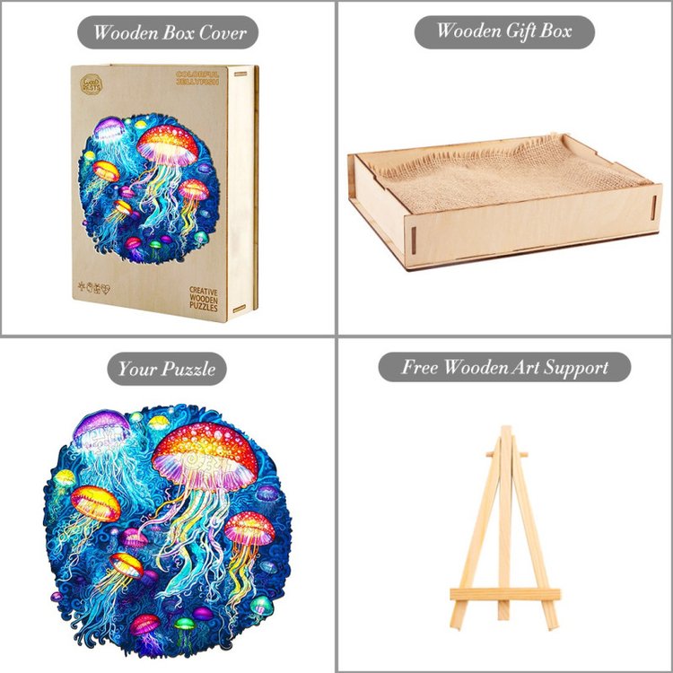 Деревянные пазлы «Под морем L», Woodbests — картинка 4