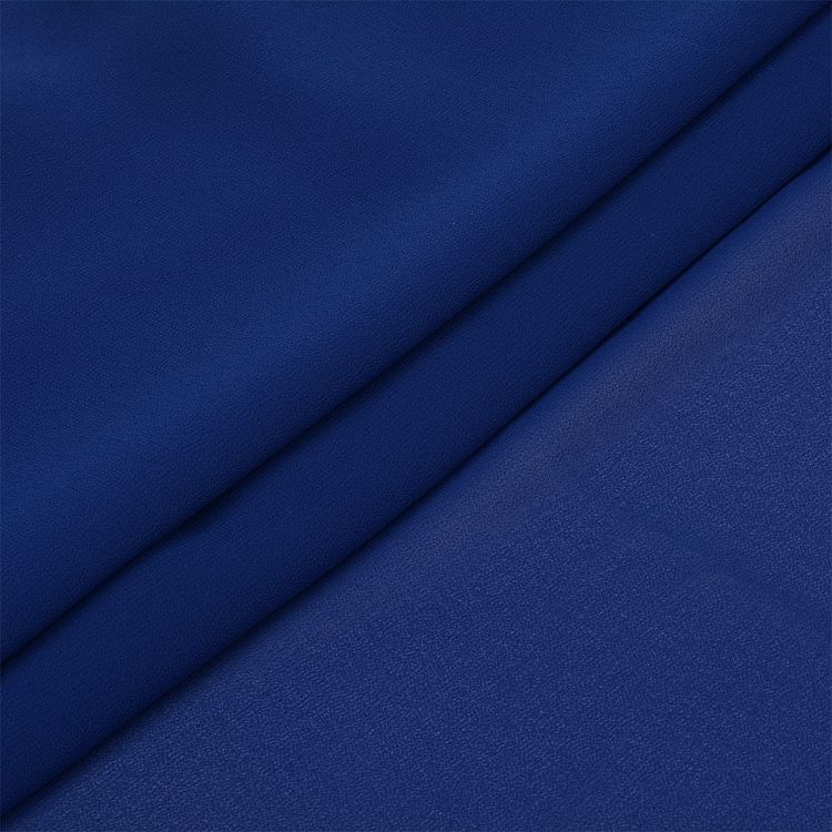 Ткань Креп-шифон, 5 м, ширина 150 см, 105 г/м2, цвет: василек, TBY — картинка 2