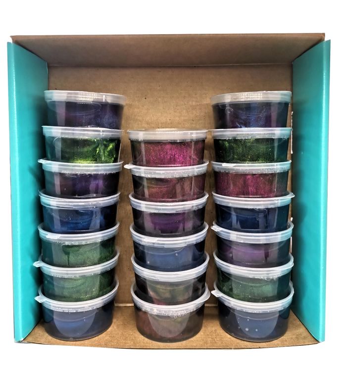 Набор слаймов «Хамелеон», (20 шт. по 50 г) — картинка 2