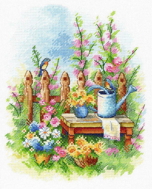 Набор для вышивания «Цветущий сад»