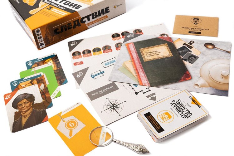 Настольная игра «Следствие. Ведёт Клэр Харпер», Эврикус — картинка 3