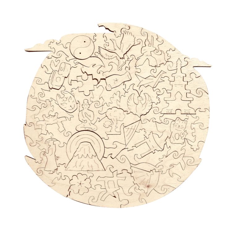 Деревянные пазлы Woodzle «Большая волна в Канагаве» (S) — картинка 4