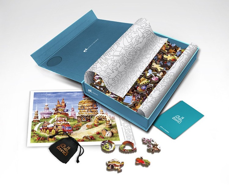 Деревянные пазлы DAVICI «Бисквитные горки» — картинка 10