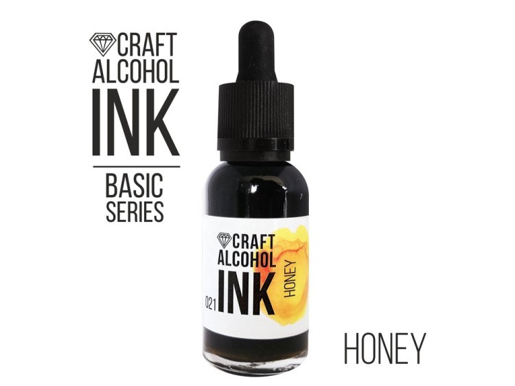 Алкогольные чернила медовые (Honey) 30 мл, Craft Alcohol INK