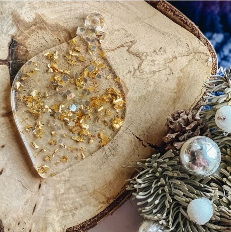 Молд силиконовый Новогодняя игрушка Фонарик, ResinArt — картинка 6