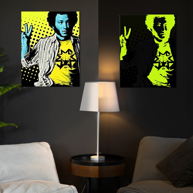 Картина по номерам со светящейся краской «Пушкин. Дивный гений» — картинка 3