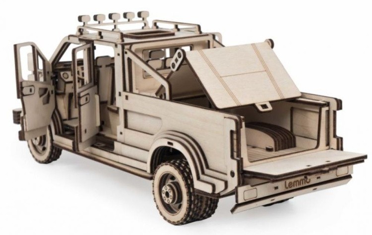 Конструктор из дерева «Пикап Эльтано», Lemmo — картинка 4