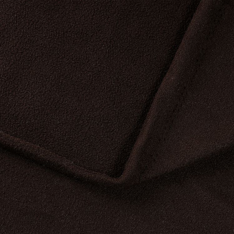 Ткань флис 2-х ст., 10 м x 150 см, 190 г/м², цвет: коричневый, TBY — картинка 2