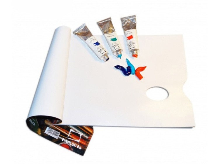 Одноразовая бумажная палитра, 40 листов — картинка 3