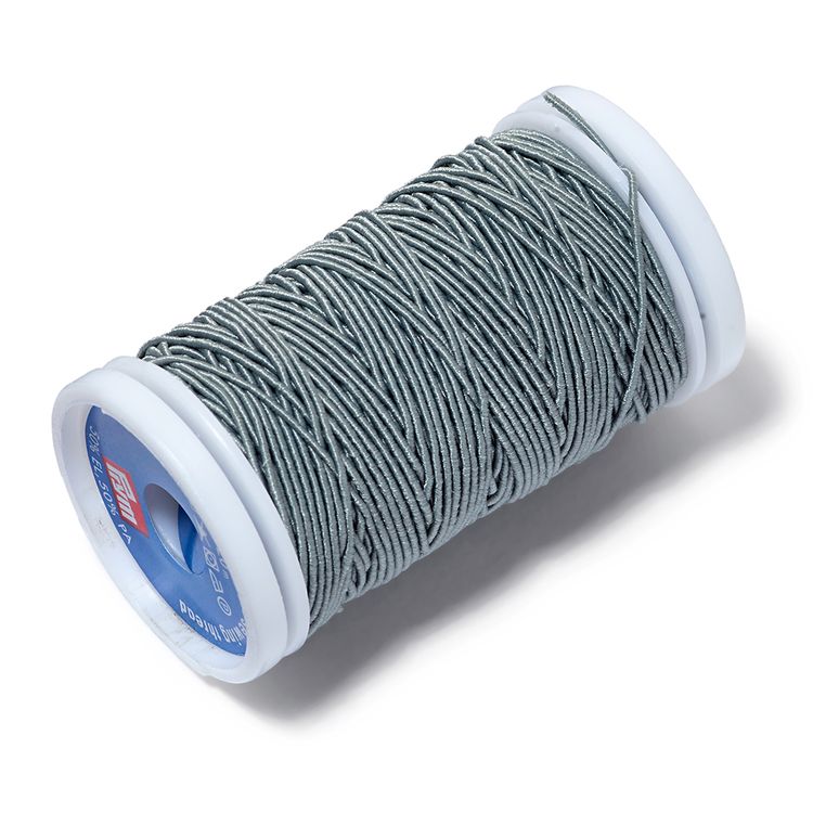 Эластичная нить для шитья, светло-серая, d=0,5 мм., PRYM — картинка 2