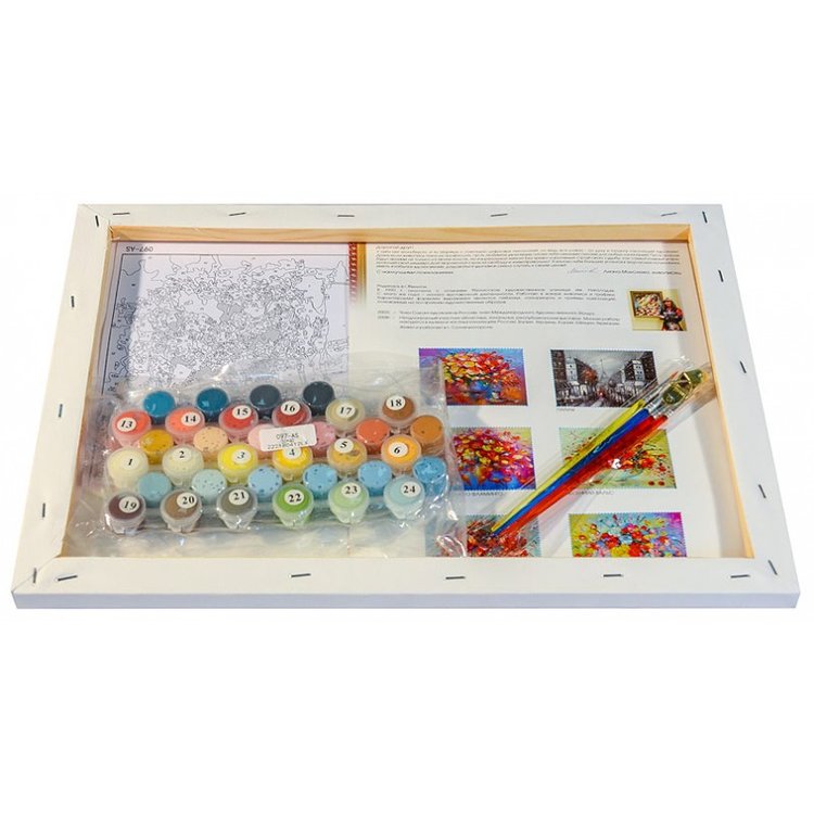 Картина по номерам «Лотос» — картинка 3