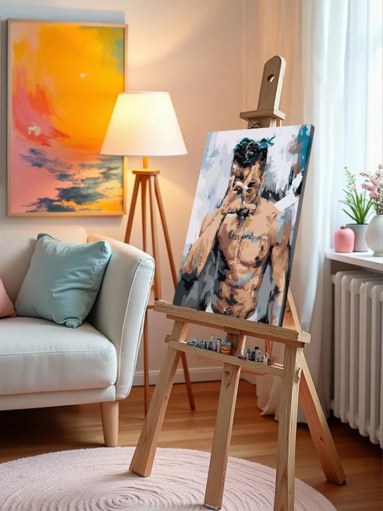 Картина по номерам «XXXTENTACION 6» — картинка 10