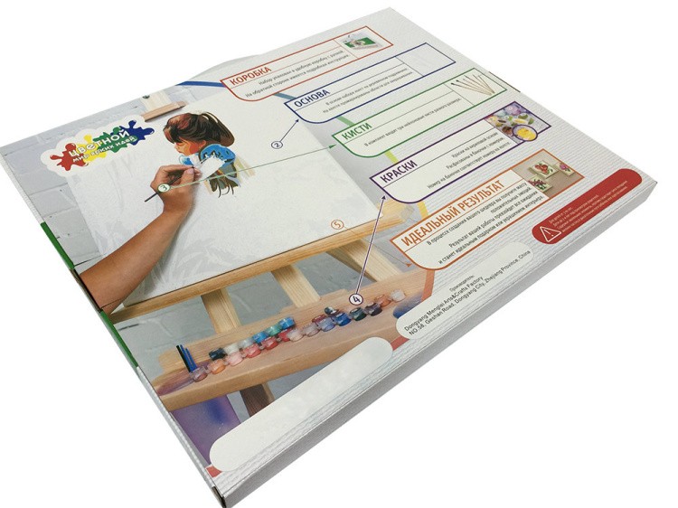 Картина по номерам «Мишка Тедди» — картинка 7