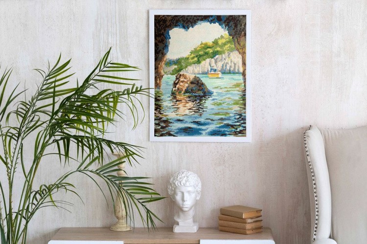 Алмазная вышивка «Греция. Остров Корфу» — картинка 3