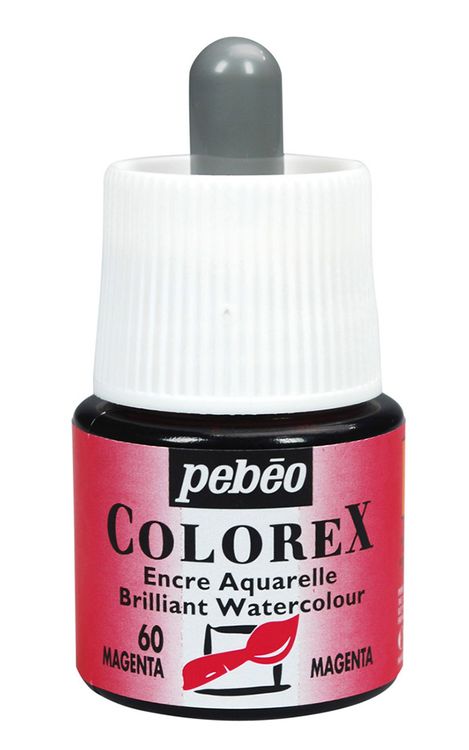 Акварельные чернила Pebeo Colorex (маджента), 45 мл
