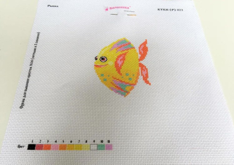 Набор для вышивания «Рыбка» — картинка 6