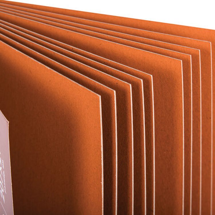 Альбом для пастели, картон цвет: терракота, тонированный, 630 г/м2, 207x297 мм, 10 л., BRAUBERG CLASSIC — картинка 3