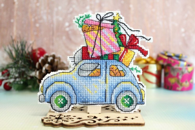 Набор для вышивания «Новогоднее путешествие» — картинка 3
